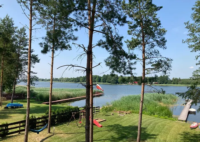Makosieje Resort-Komfortowy Domek 20M Od Jeziora,Ogrzewanie,Wi-Fi ,Widok Na Jezioro